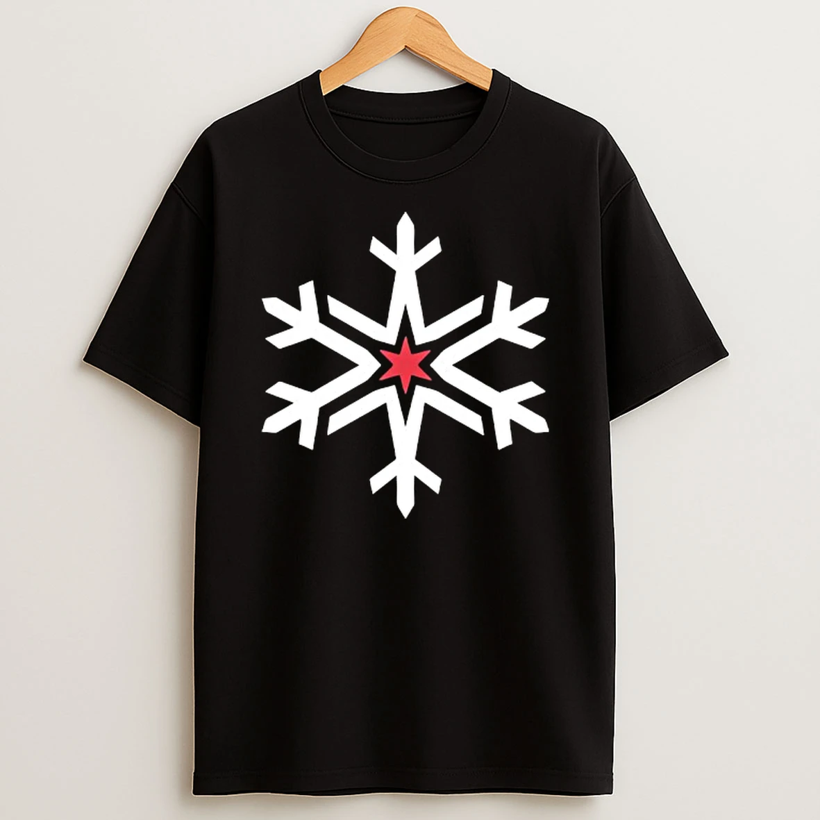 Chicago Iceman Snowflake T Shirt