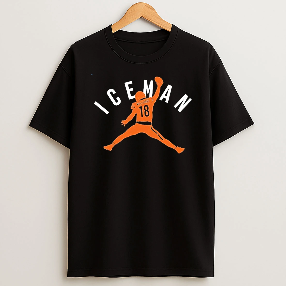 Chicago Jumpman Caleb Iceman Williams Jumping Pose T Shirt