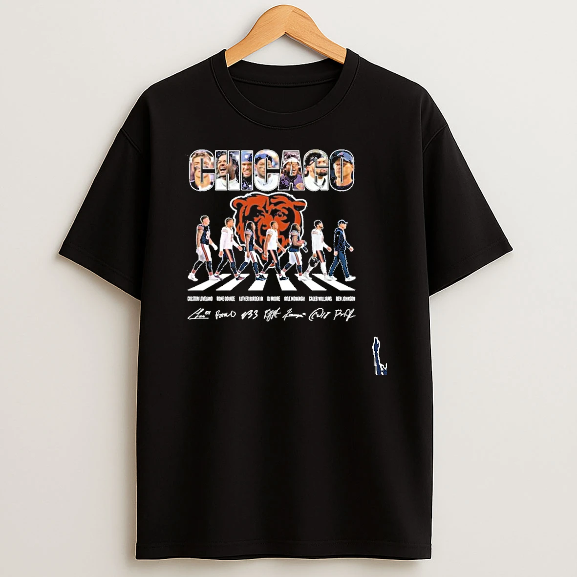 Chicago Team Player Abbey Road Signature T Shirt