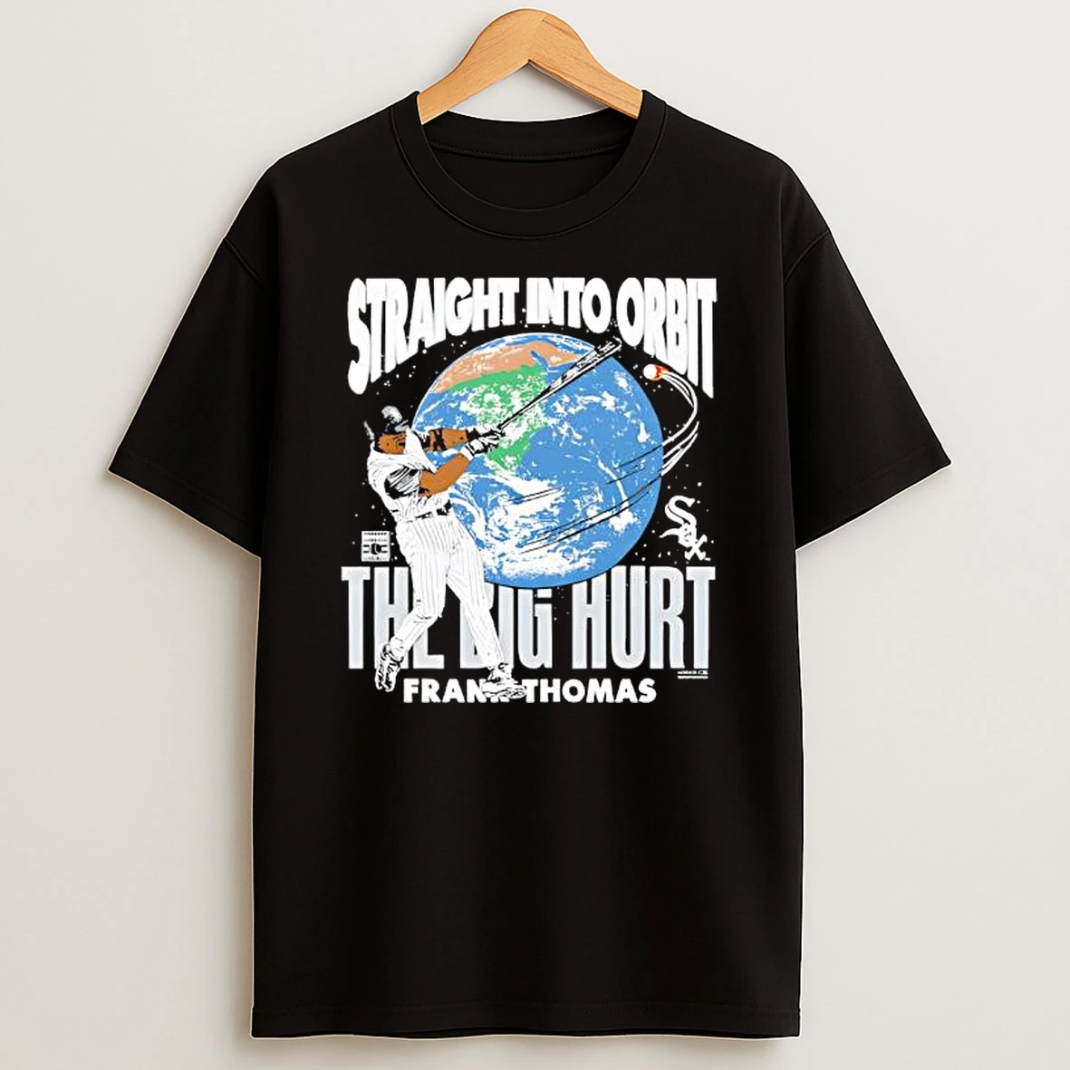 Chicago White Sox Frank Thomas Straight Into Orbit Player Graphic T Shirt