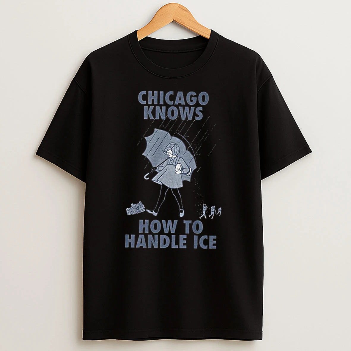 Chicago Knows How To Handle Ice Morton Salt T Shirt