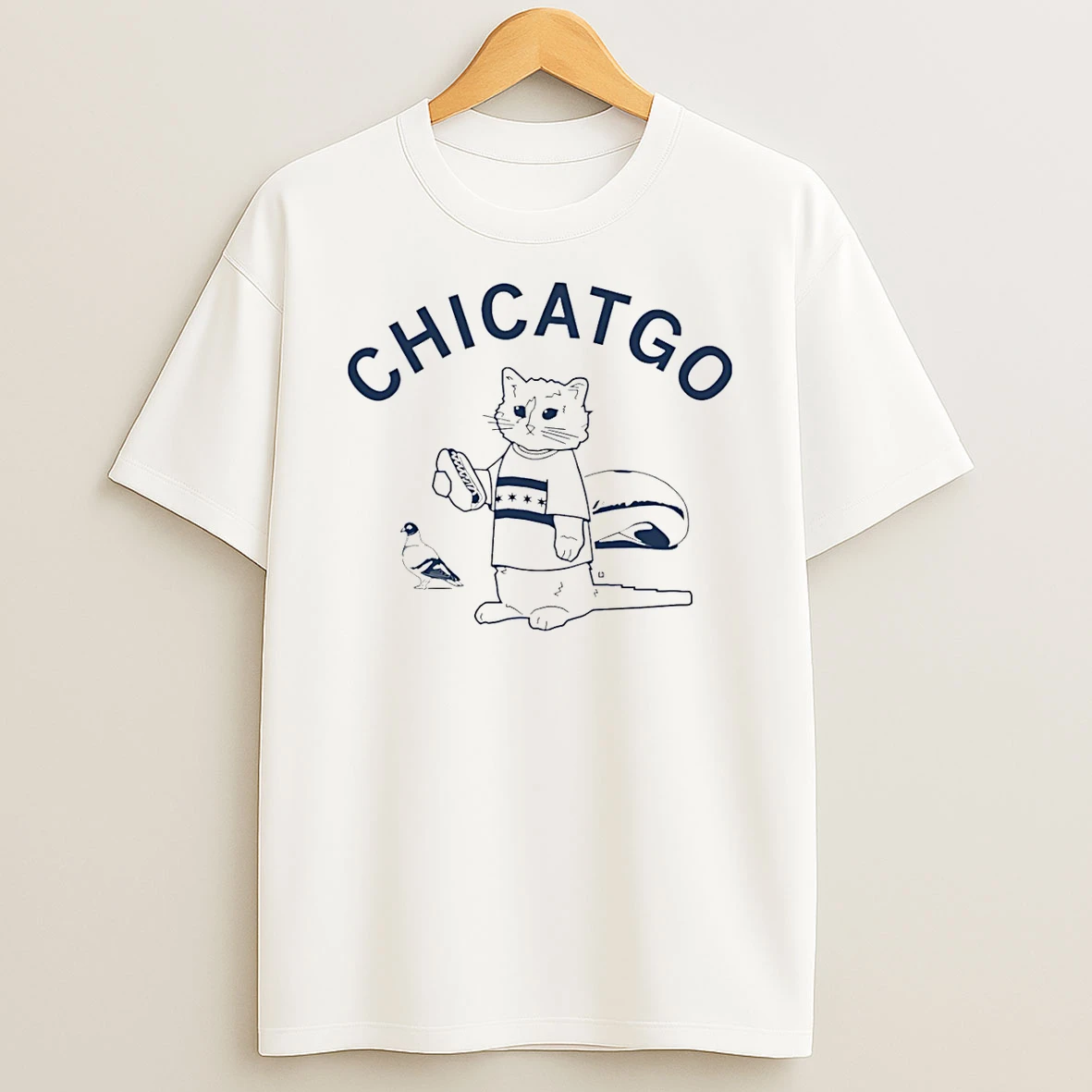 Chicatgo Is For Windy Kitties T Shirt