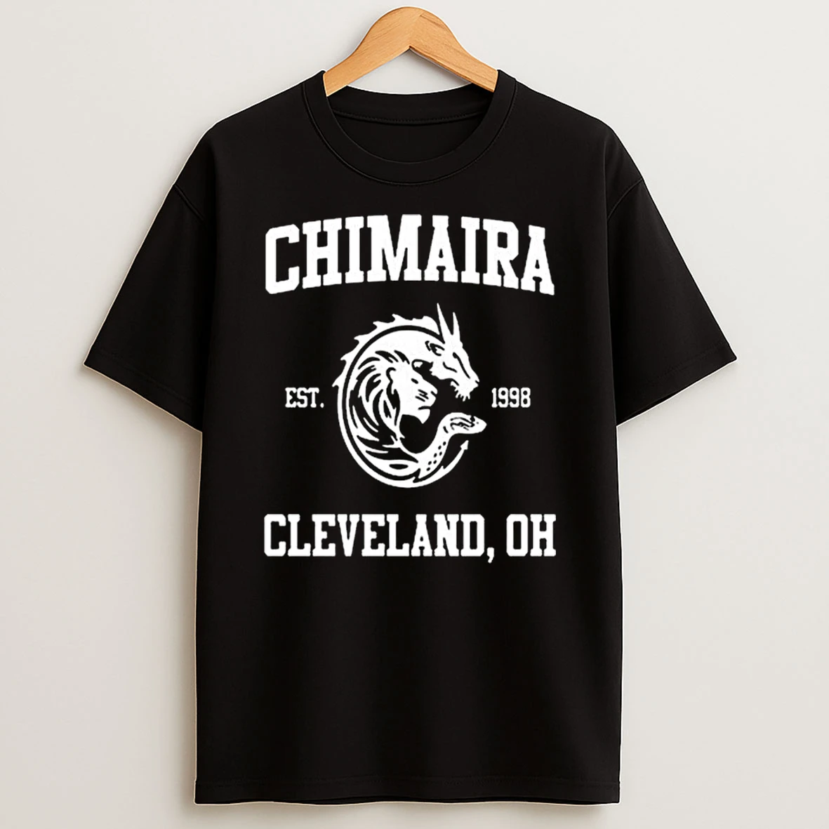 Chimaira Collegiate Pullover Est 1988 T Shirt