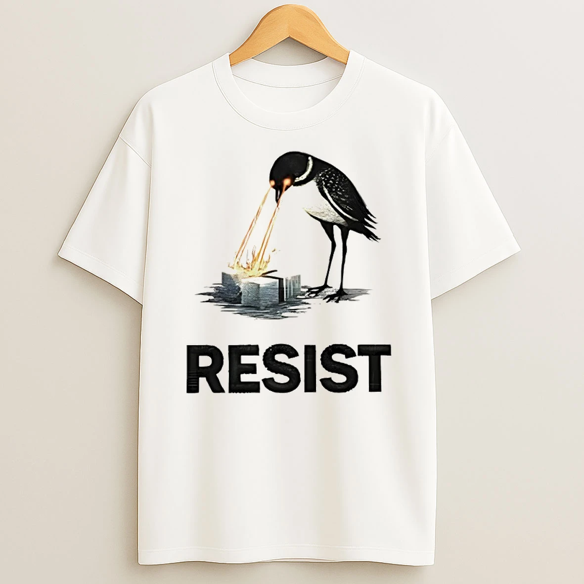 Chinga La Migra Embroidered Minneapolis Resist Ice Resistance Canadian T Shirt