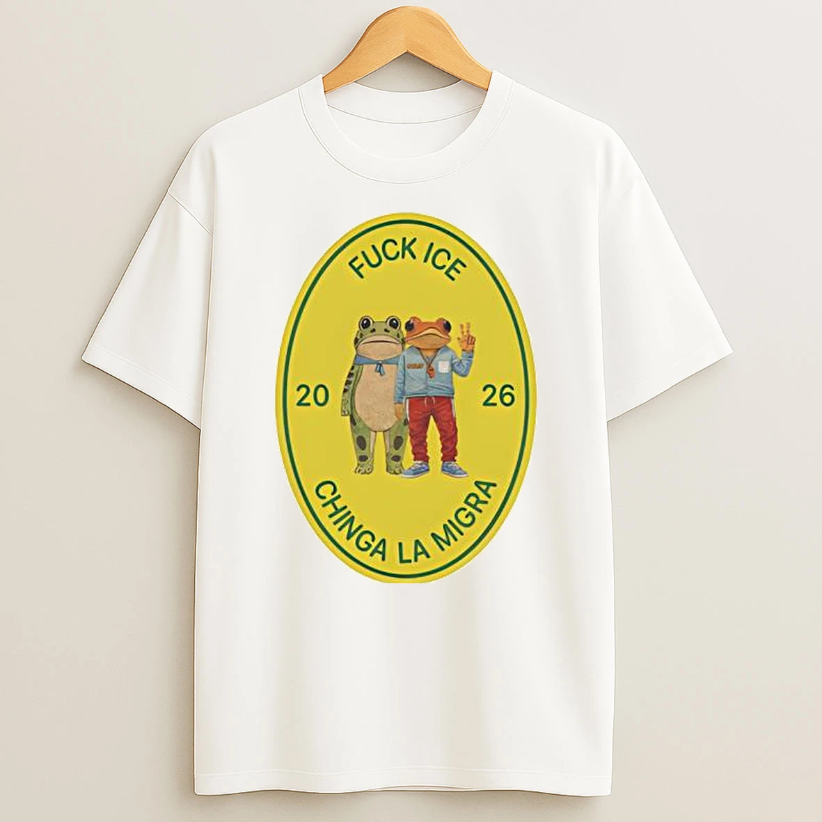 Chinga La Migra Fuck Ice 2026 T Shirt