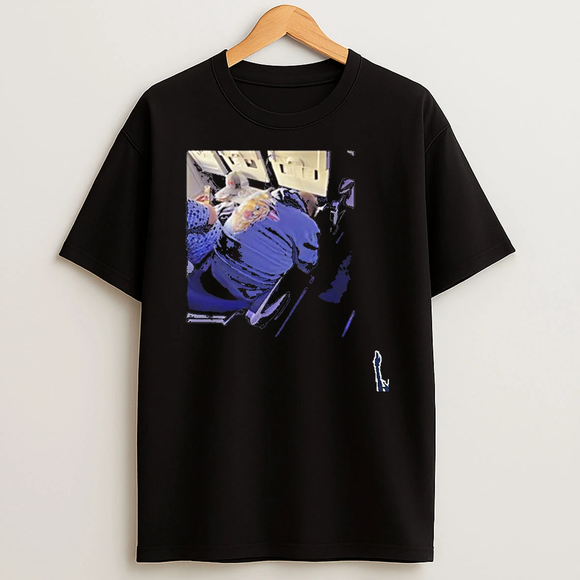 Chris Wearing Mintzy Plane T Shirt