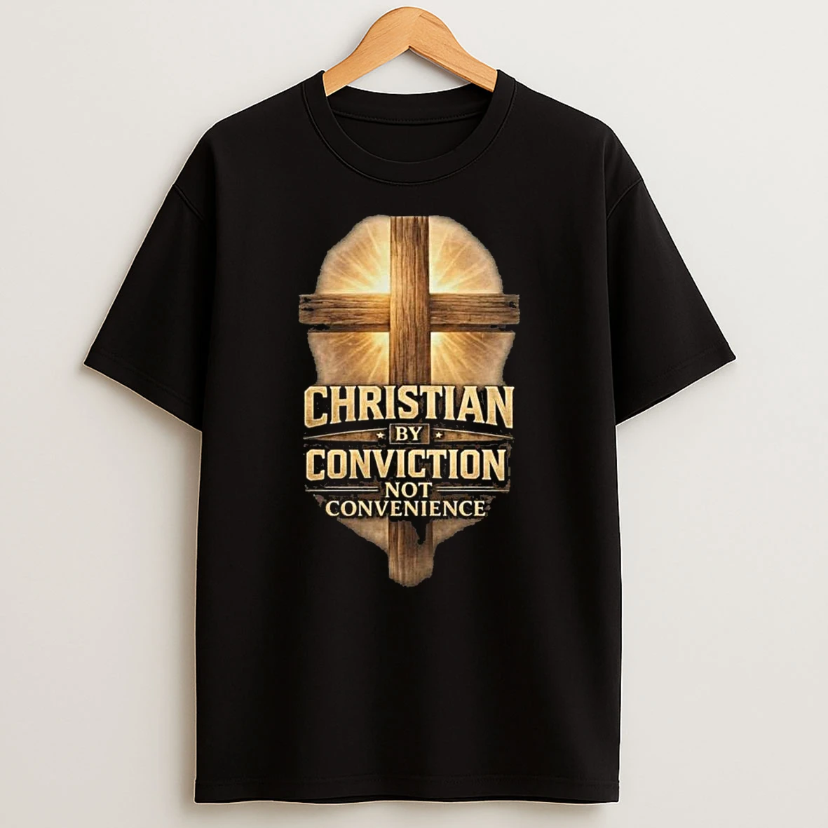 Christian By Conviction Not Convenience T Shirt