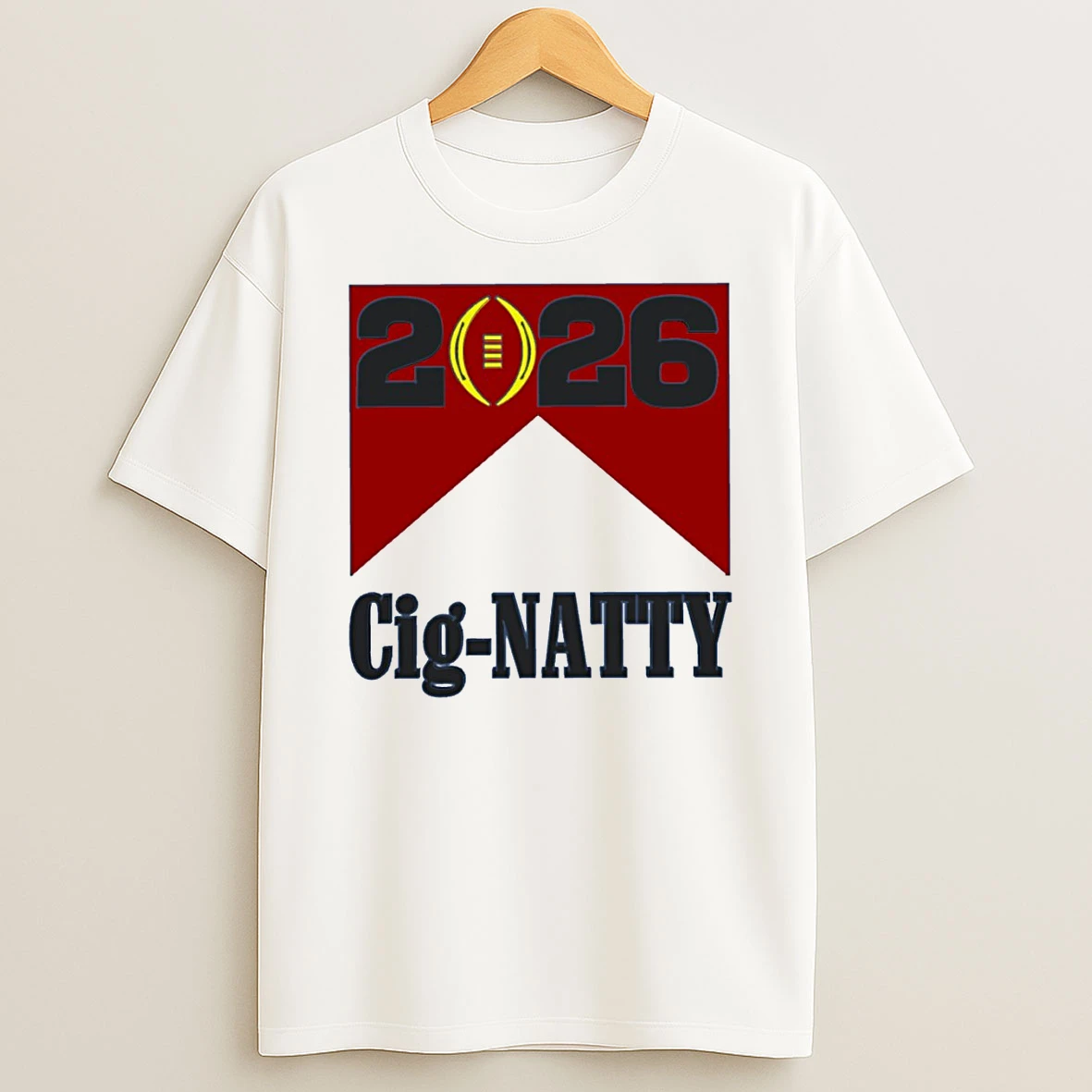 Cig Natty Indiana Hoosiers Curt Cignetti National Championship 2026 T Shirt