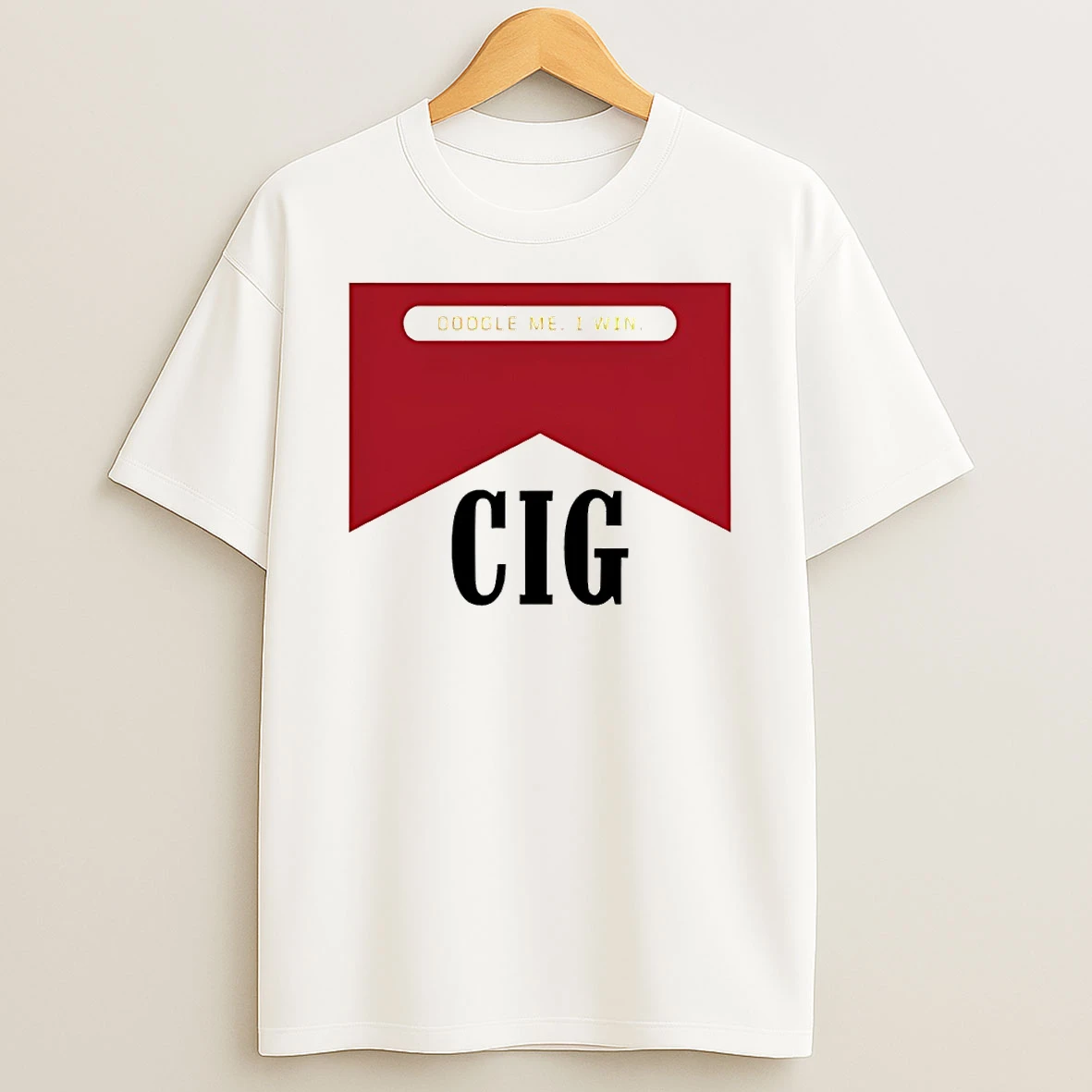 Cignetti Marlboro Coach Curt Cignetti Indiana Football Google Me I Win Cig T Shirt
