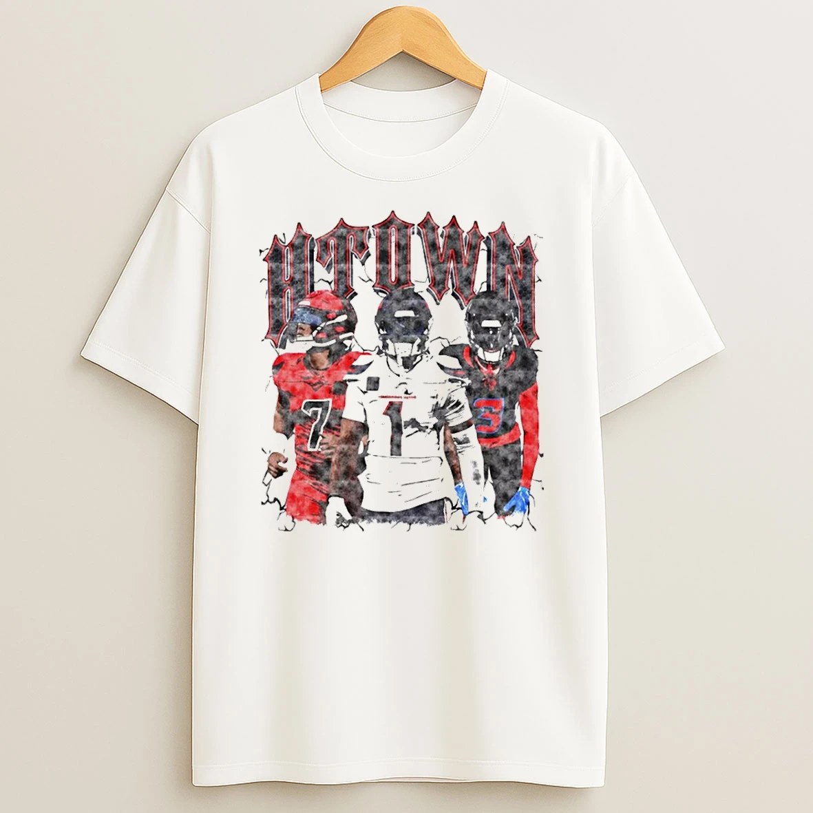 Cj Diggs H Town Houston Football T Shirt