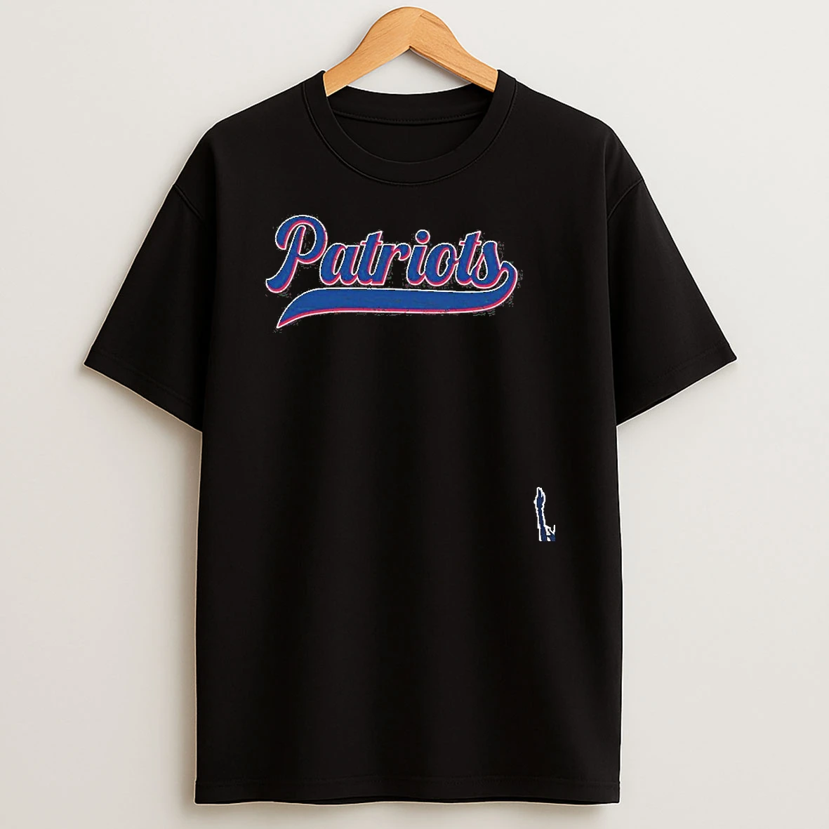 Classic Varsity Logo Style Patriots T Shirt