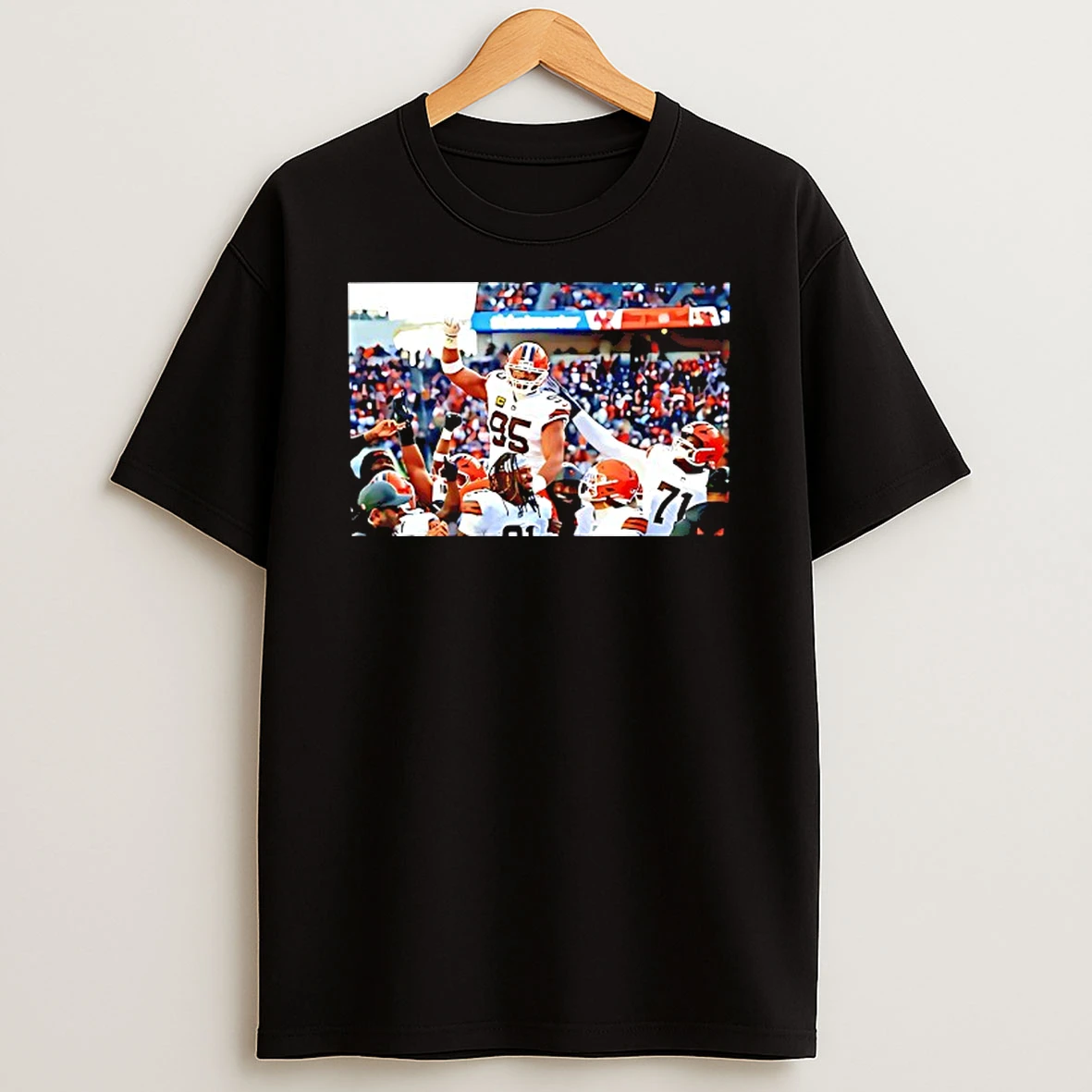 Cleveland Browns Myles Garrett Sacks Record Celebration T Shirt