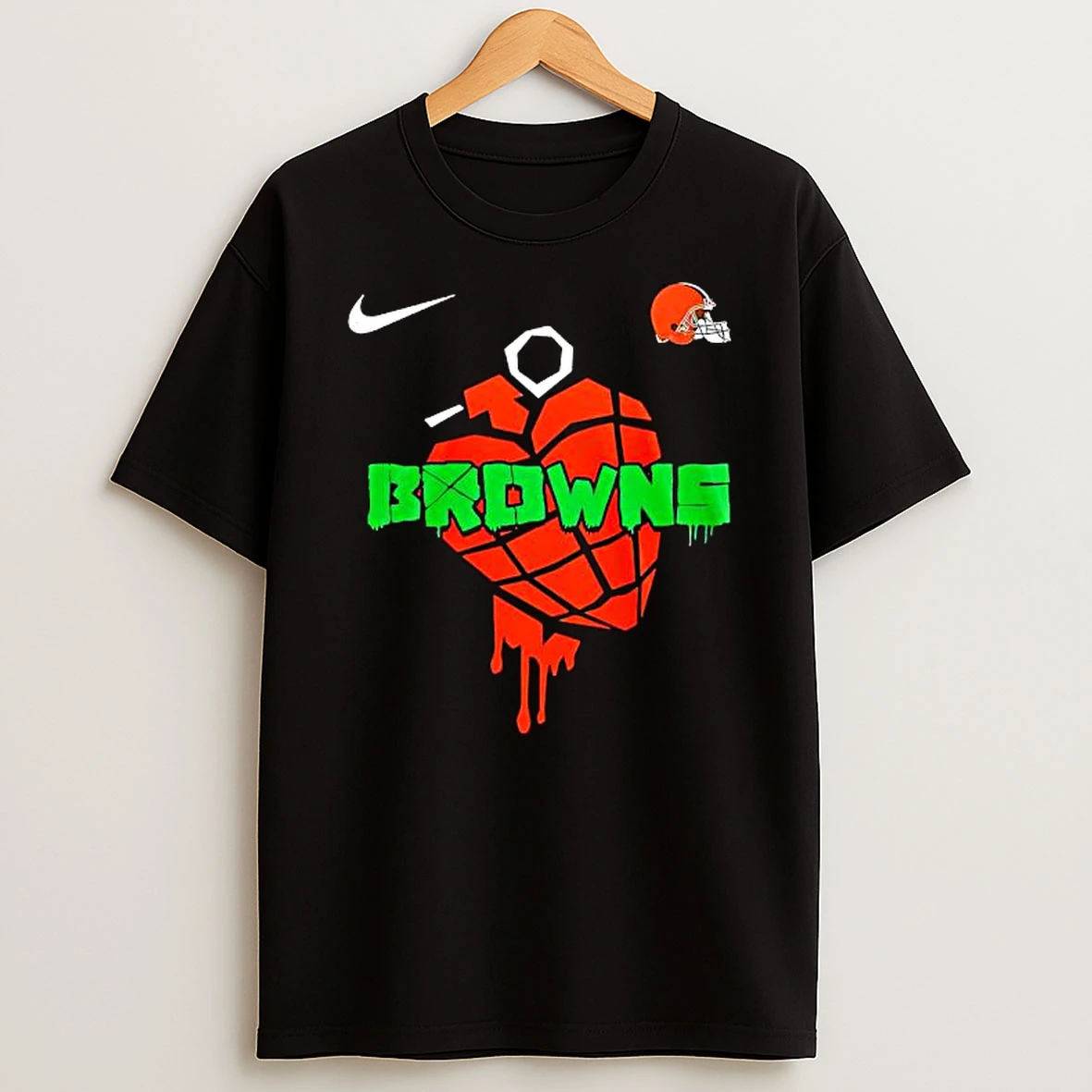 Cleveland Browns Nfl Green Day Football 2026 T Shirt