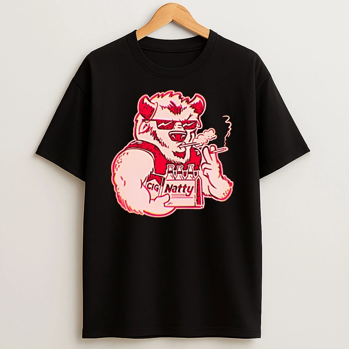 Coach Cignetti Indiana Hoosiers Football Bisonsmoking Cignetti Cig Natty T Shirt
