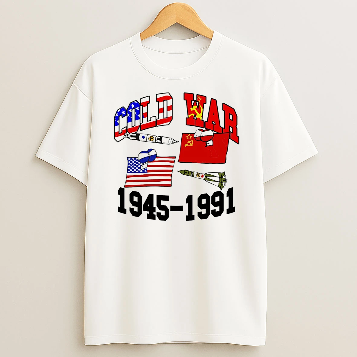 Cold War The Battle For The Free World T Shirt