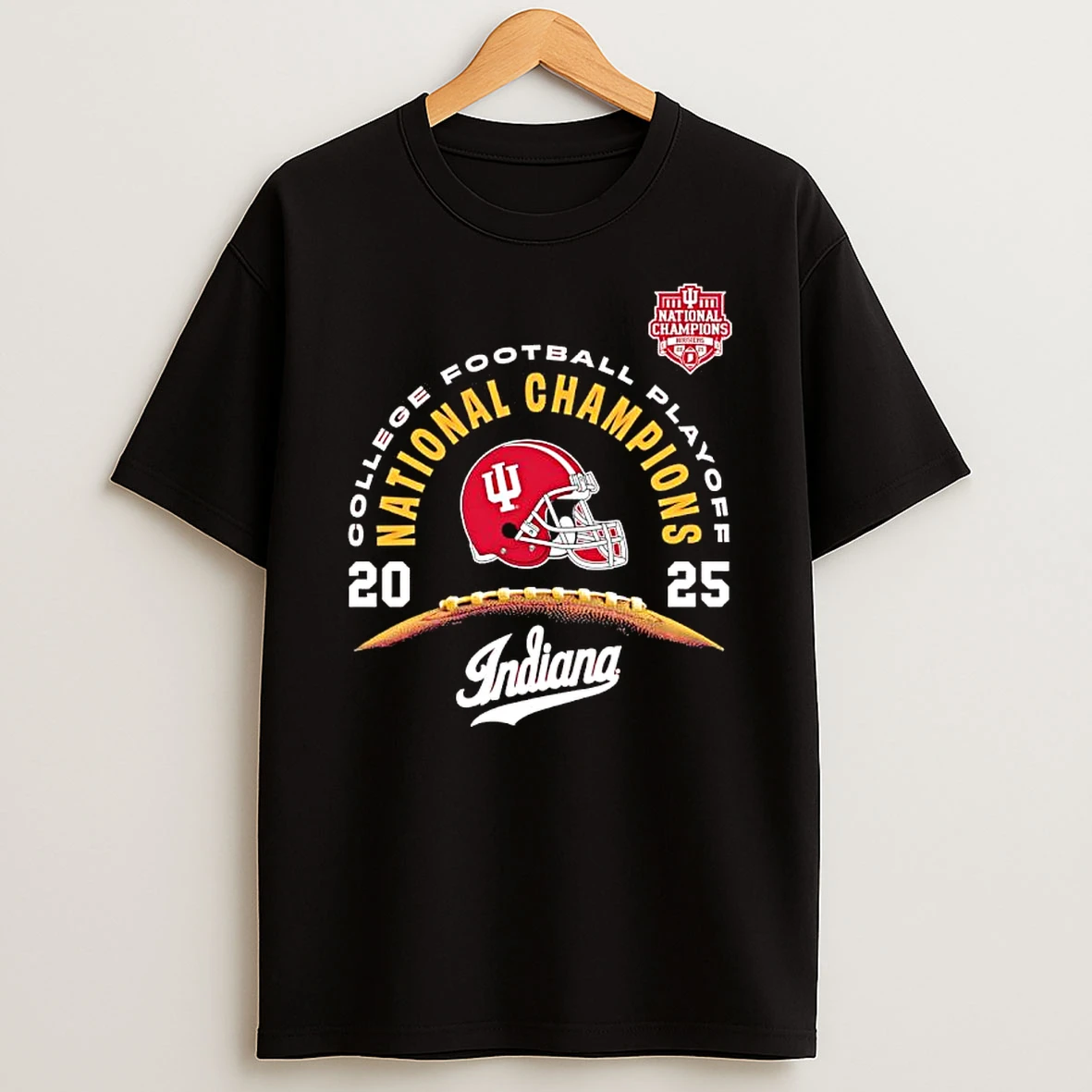 College Football Palyoff Indiana Hoosiers 2025 Graphic T Shirt