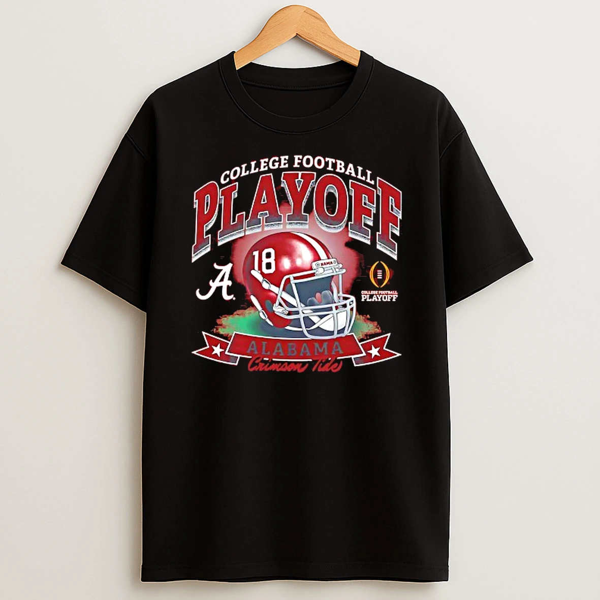 College Football Playoff 2025 2026 Alabama Crimson Tide Helmet T Shirt