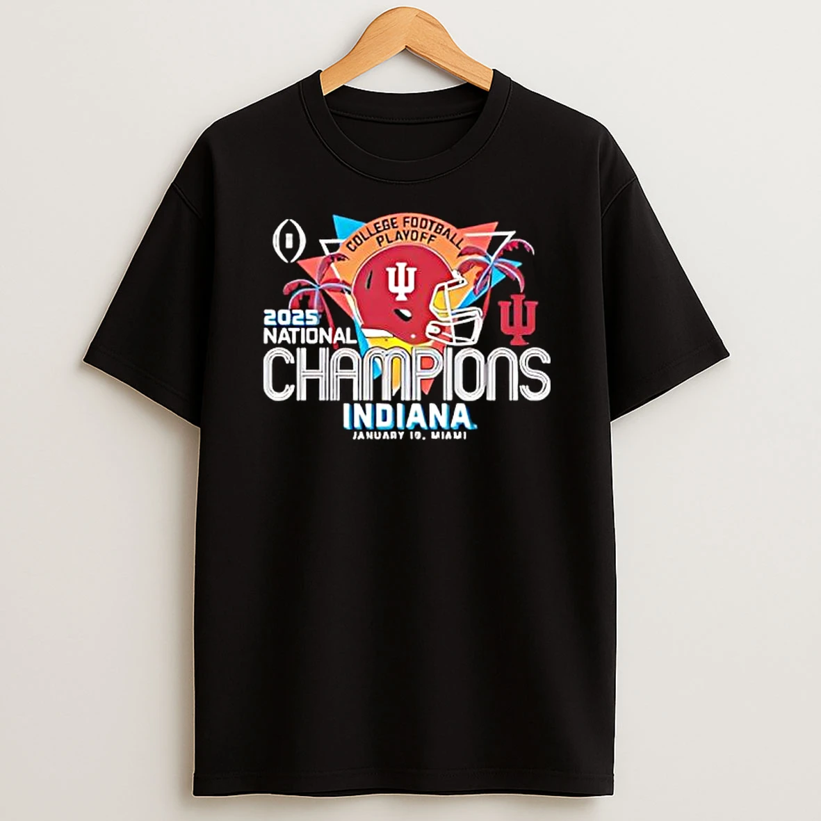 College Football Playoff Indiana Hoosiers 2025 National Champions January 19th T Shirt