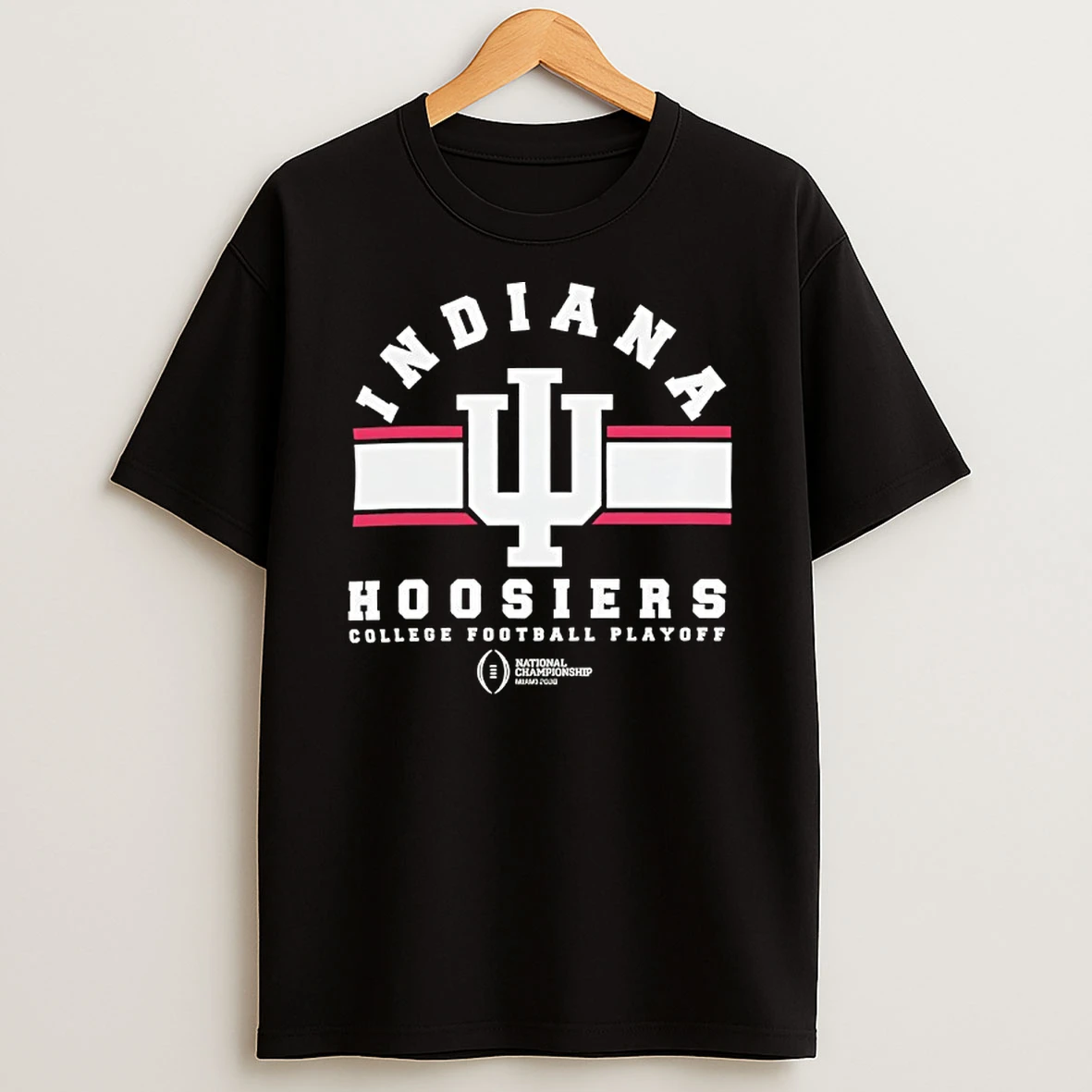 College Football Playoff Indiana Hoosiers 2026 National Championship Logo T Shirt