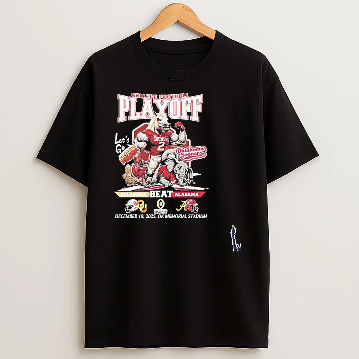 College Football Playoff Oklahoma Beat Alabama T Shirt