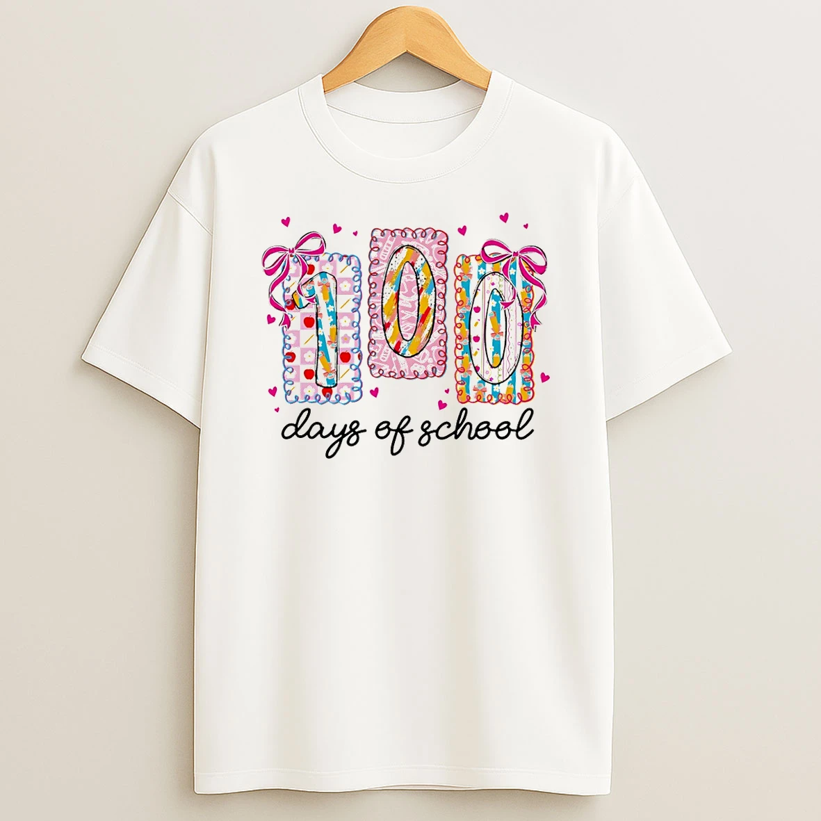 Colorful 100 Days Of School T Shirt