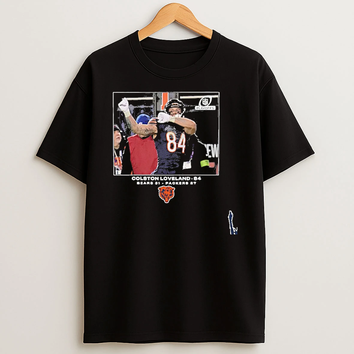 Colston Loveland 84 Flash Features Wild Card Big And Tall T Shirt
