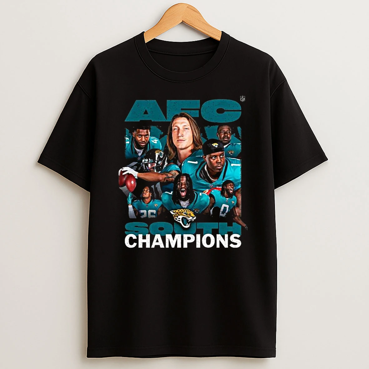 Congrats Jacksonville Jaguars Are 2025 Afc South Champions Nfl T Shirt