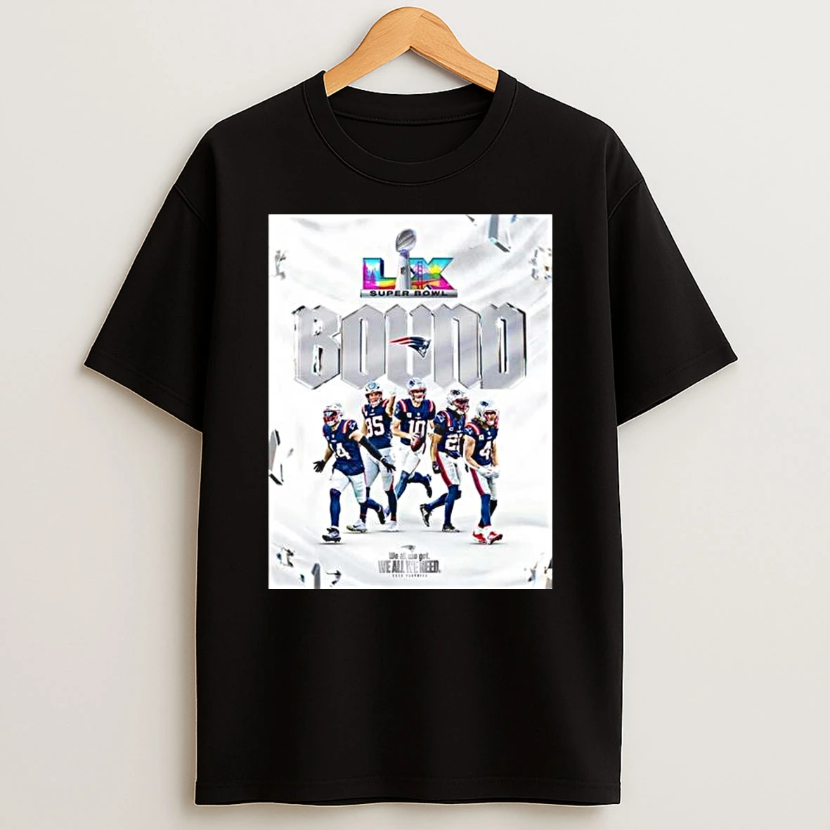 Congrats New England Patriots 2026 Super Bowl Lx Bound T Shirt
