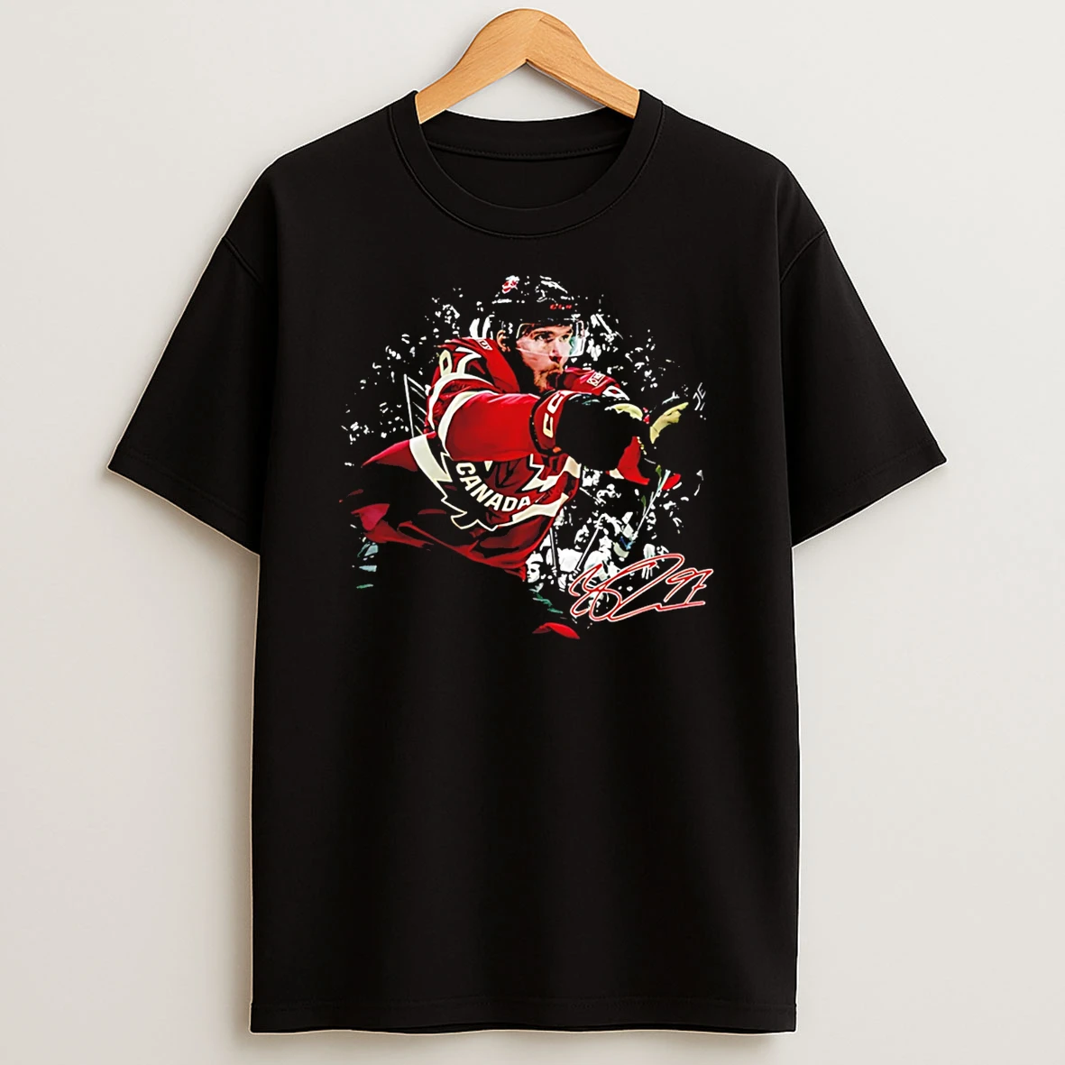 Connor Mcdavid Canada Hockey Signature Graphic T Shirt