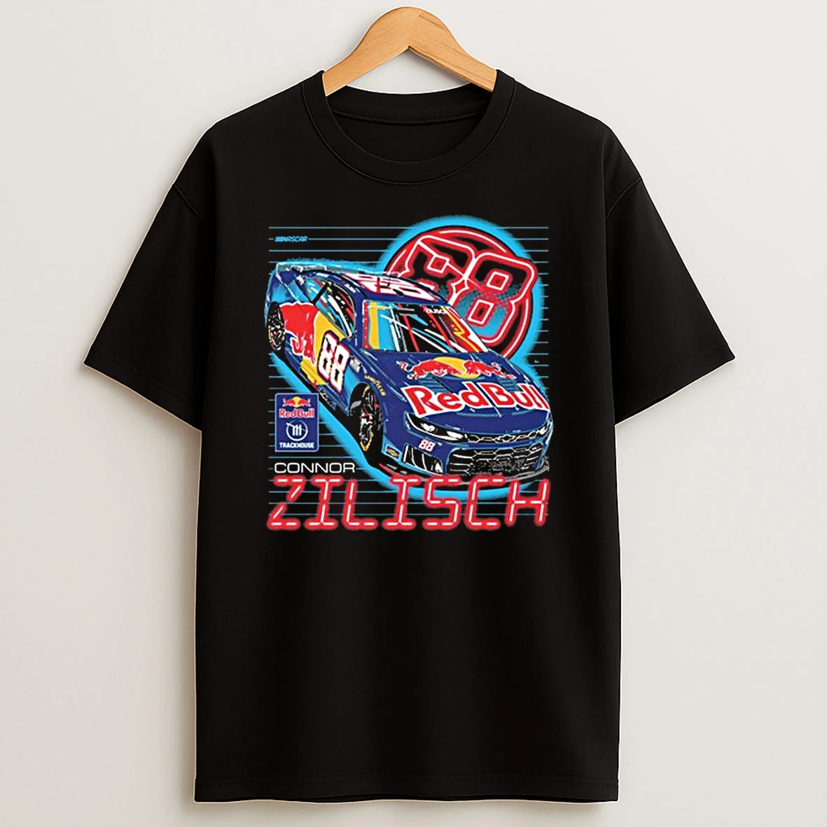 Connor Zilisch 88 Red Bull Neon T Shirt