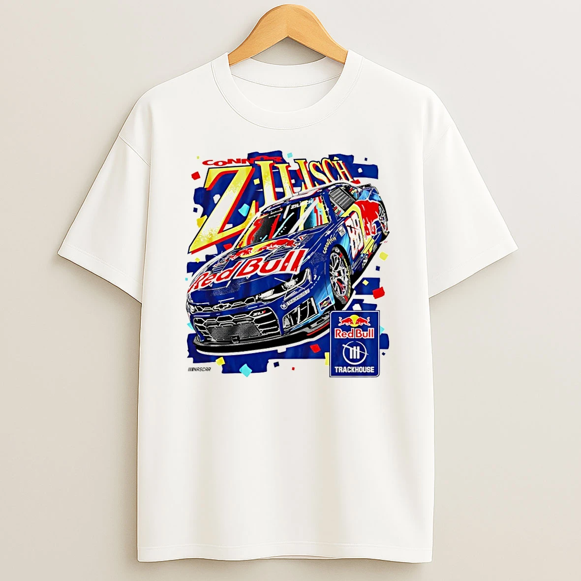 Connor Zilisch Nascar Red Bull Trackhouse Car Racing T Shirt