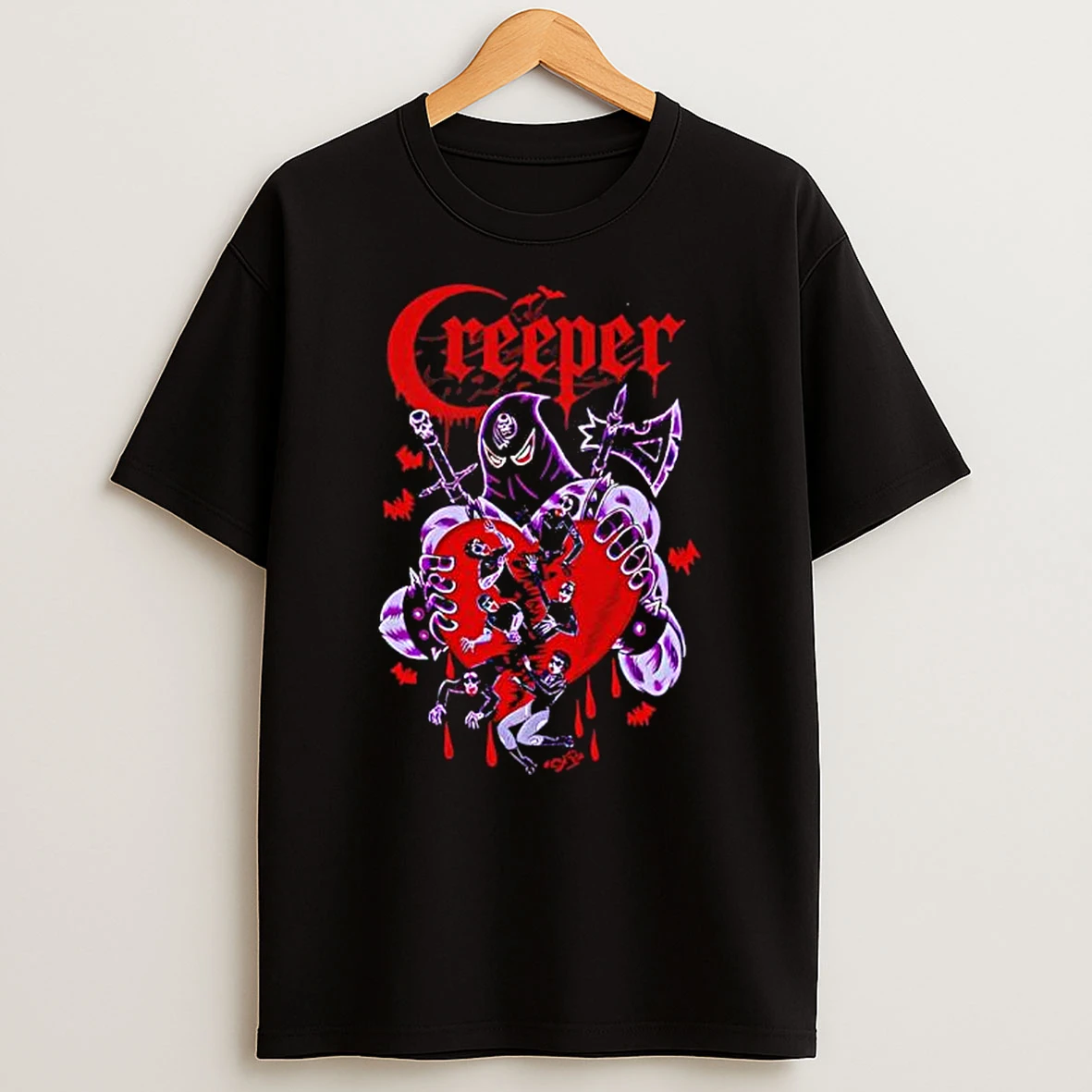 Creeper Valentines 2026 T Shirt