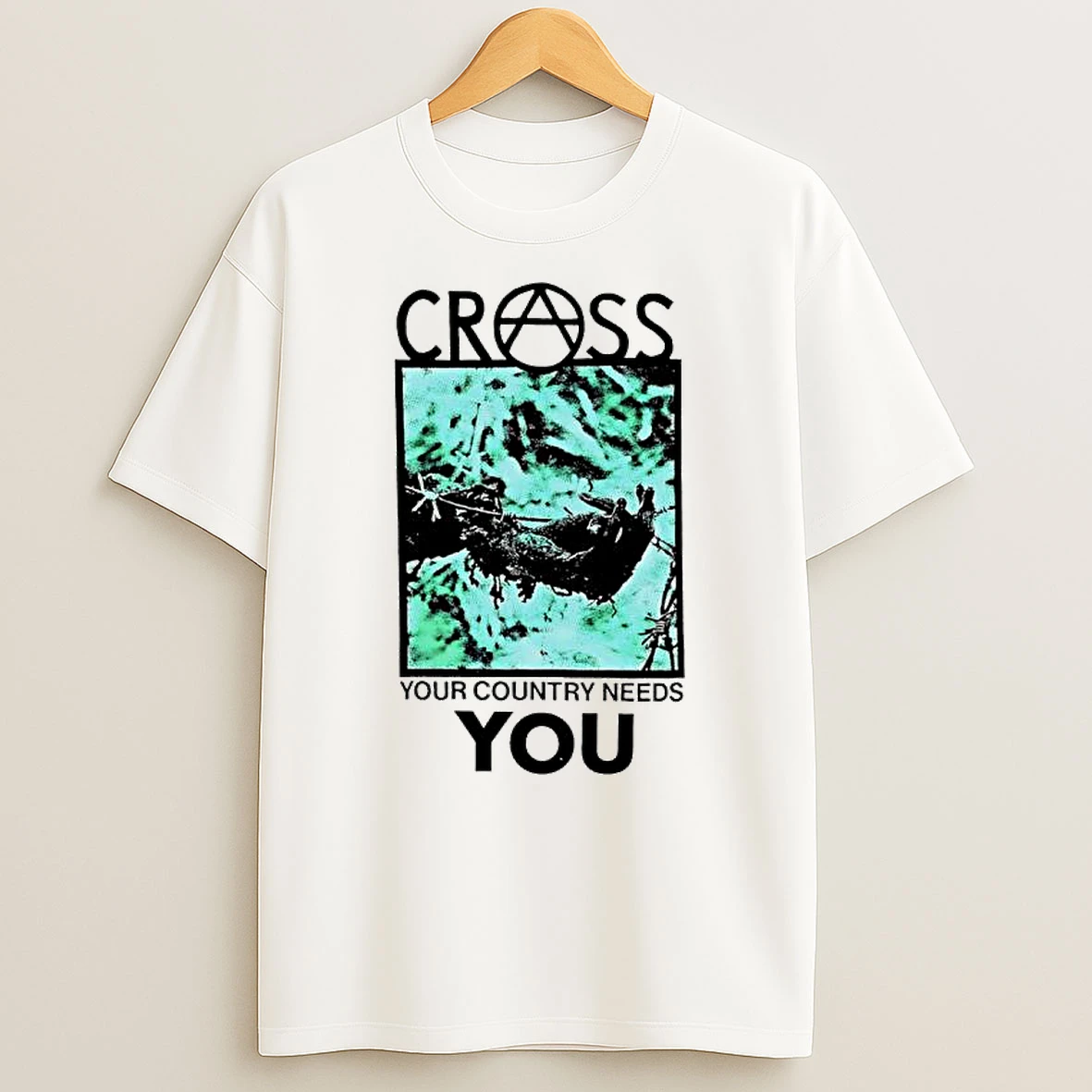 Cross Your Country Needs You Graphic T Shirt
