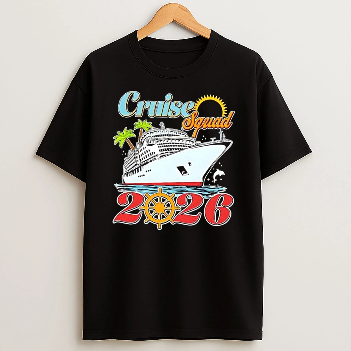 Cruise Squad 2026 Vacation Vintage T Shirt