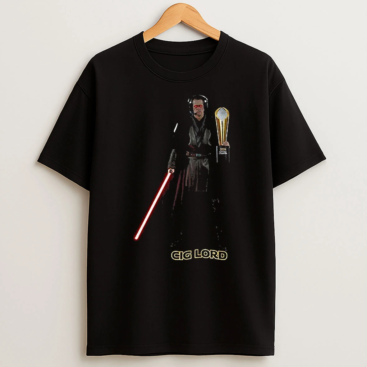 Curt Cignetti Indiana Hoosiers Football Cig Lord Star Wars T Shirt