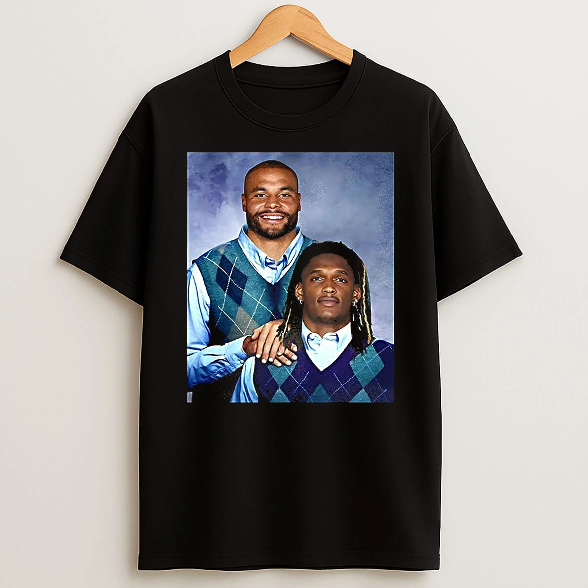 Dak Prescott And Ceedee Lamb Dallas Cowboys Nfl Step Brothers T Shirt