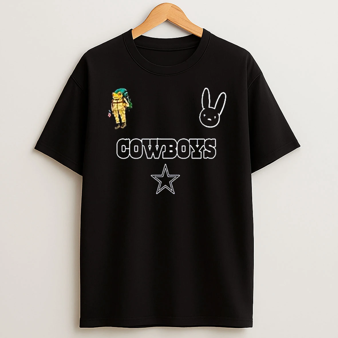 Dallas Cowboys Bad Bunny Super Bowl 2026 T Shirt