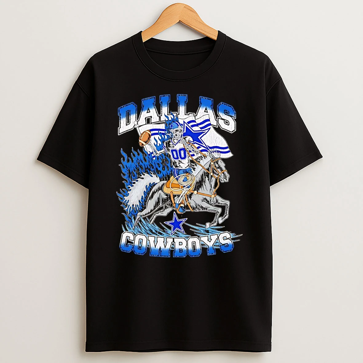 Dallas Cowboys Skeleton Mascot 2026 Nfl T Shirt