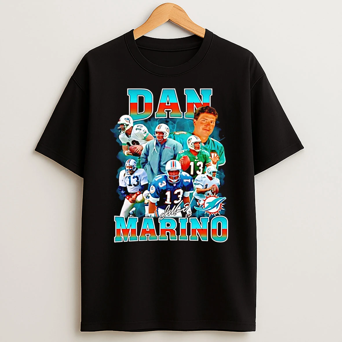 Dan Marino Miami Dolphins Vintage 90s 2026 T Shirt