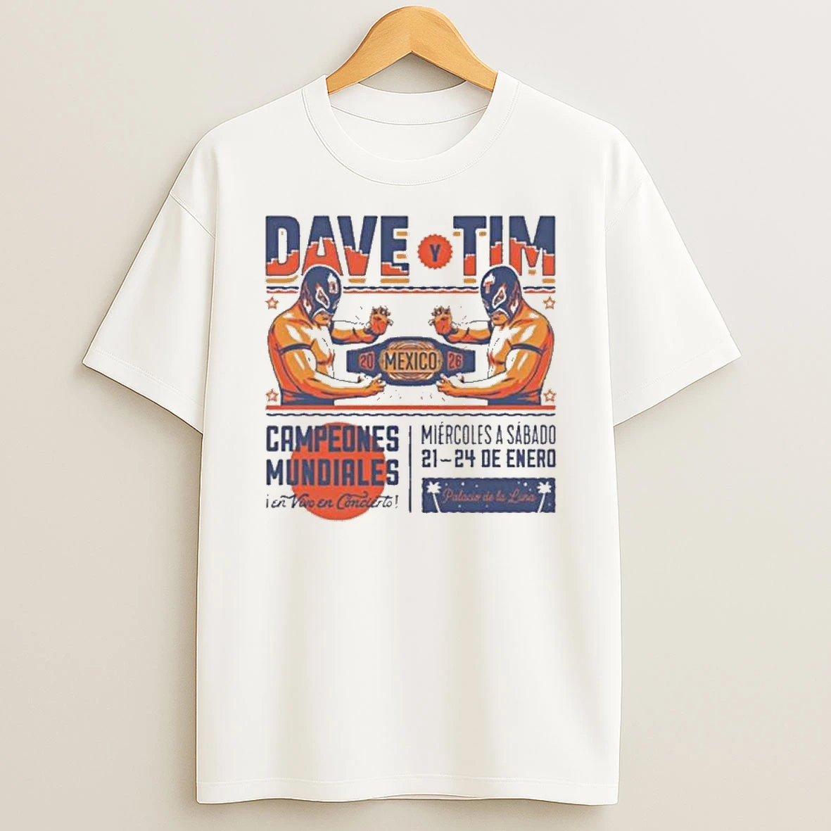 Dave Matthews Tim Trey Event In Mexico Jan 21 24 2026 T Shirt