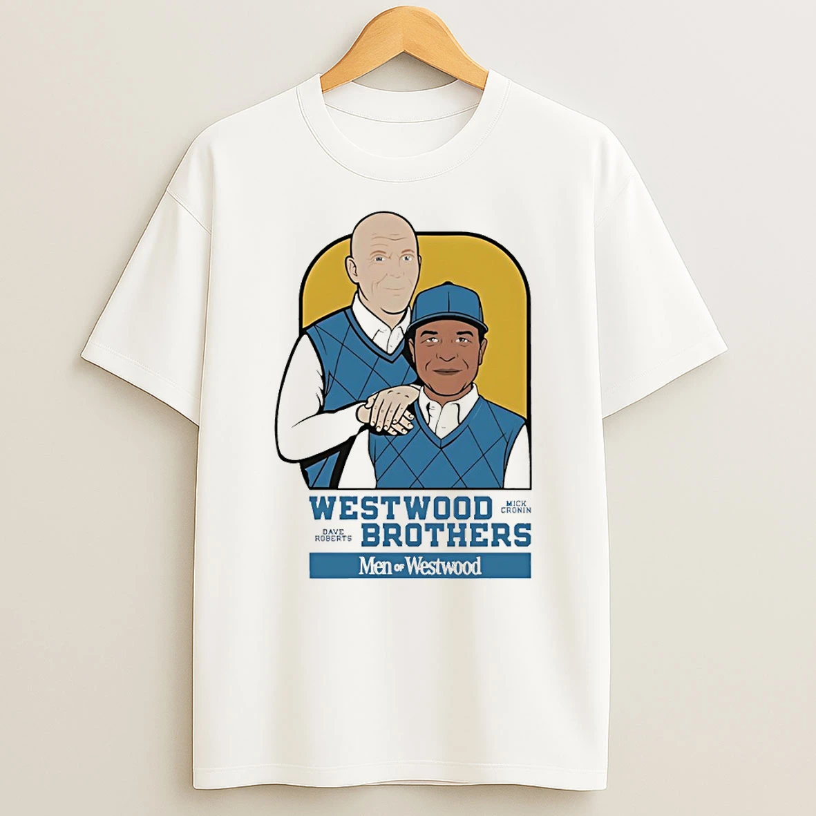 Dave Roberts X Mick Cronin Westwood Brothers Men Of Westwood Vintage T Shirt
