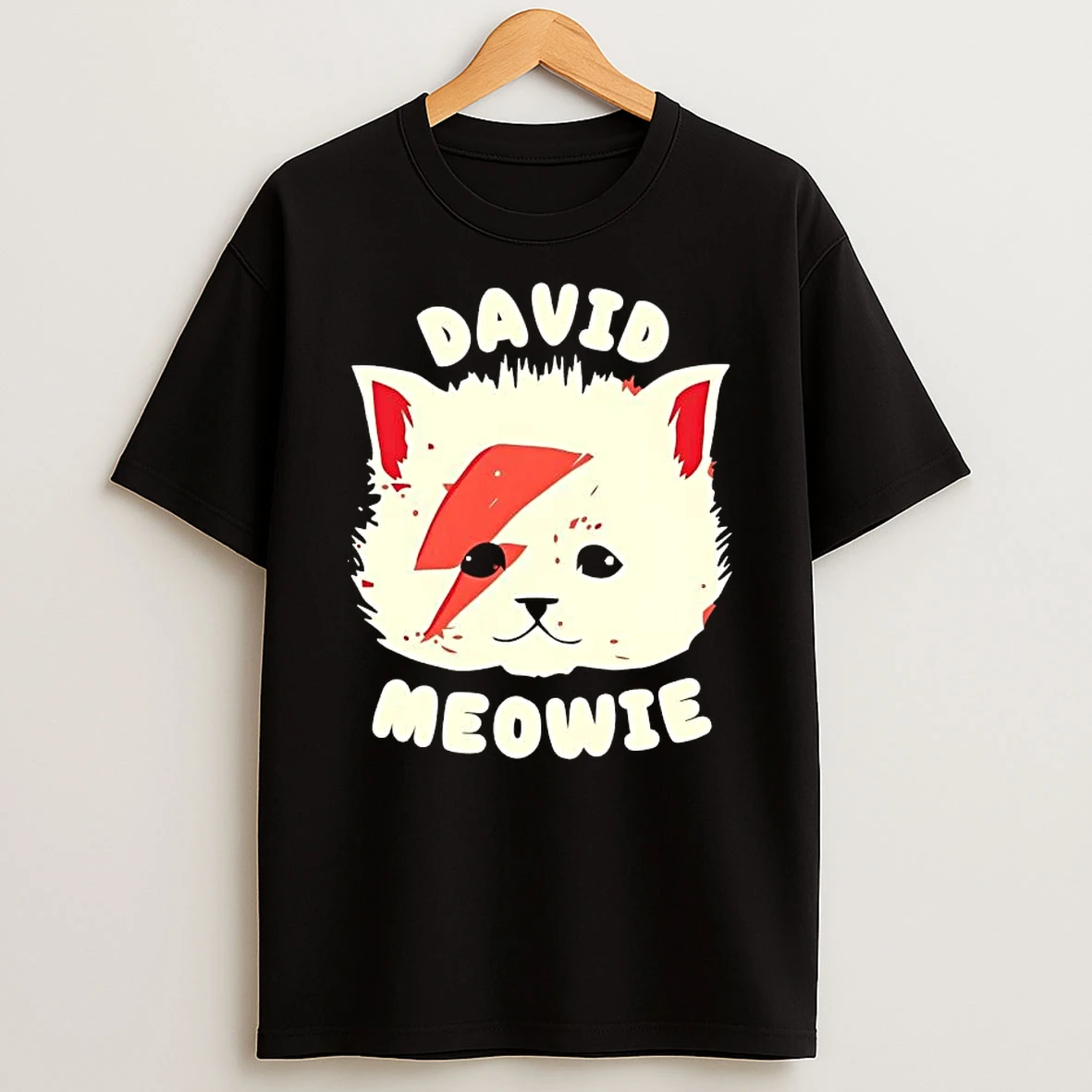 David Meowie Cute T Shirt