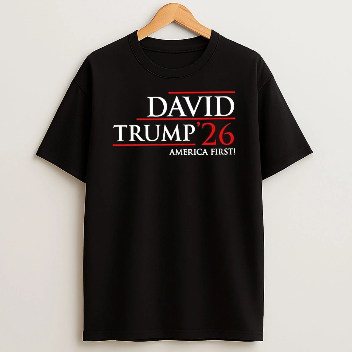 David Trump 26 America First T Shirt