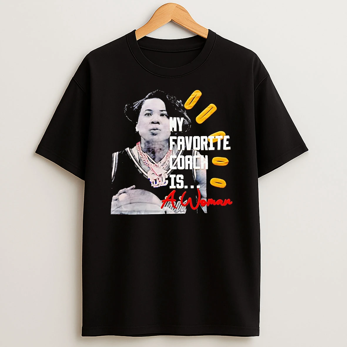 Dawn Staley My Favorite Coach Is A Woman T Shirt
