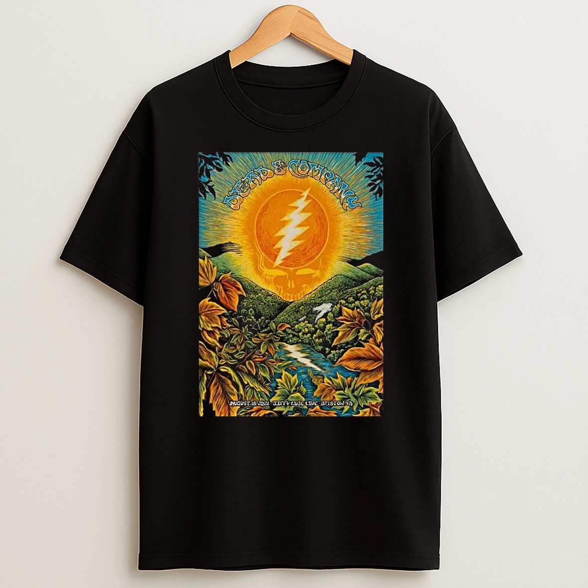 Dead And Company Bristow Va August 18 2021 Event T Shirt