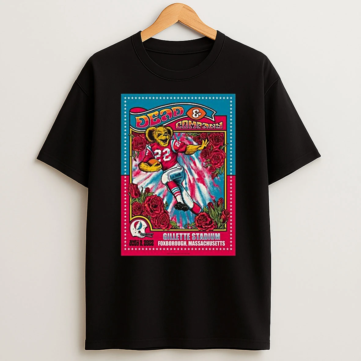 Dead And Company July 2 2022 Foxborough Ma T Shirt