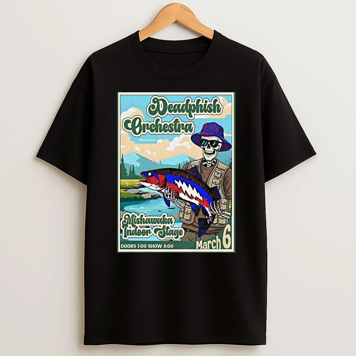 Deadphish Orchestra Tour Bellvue Co Mar 6 2026 T Shirt