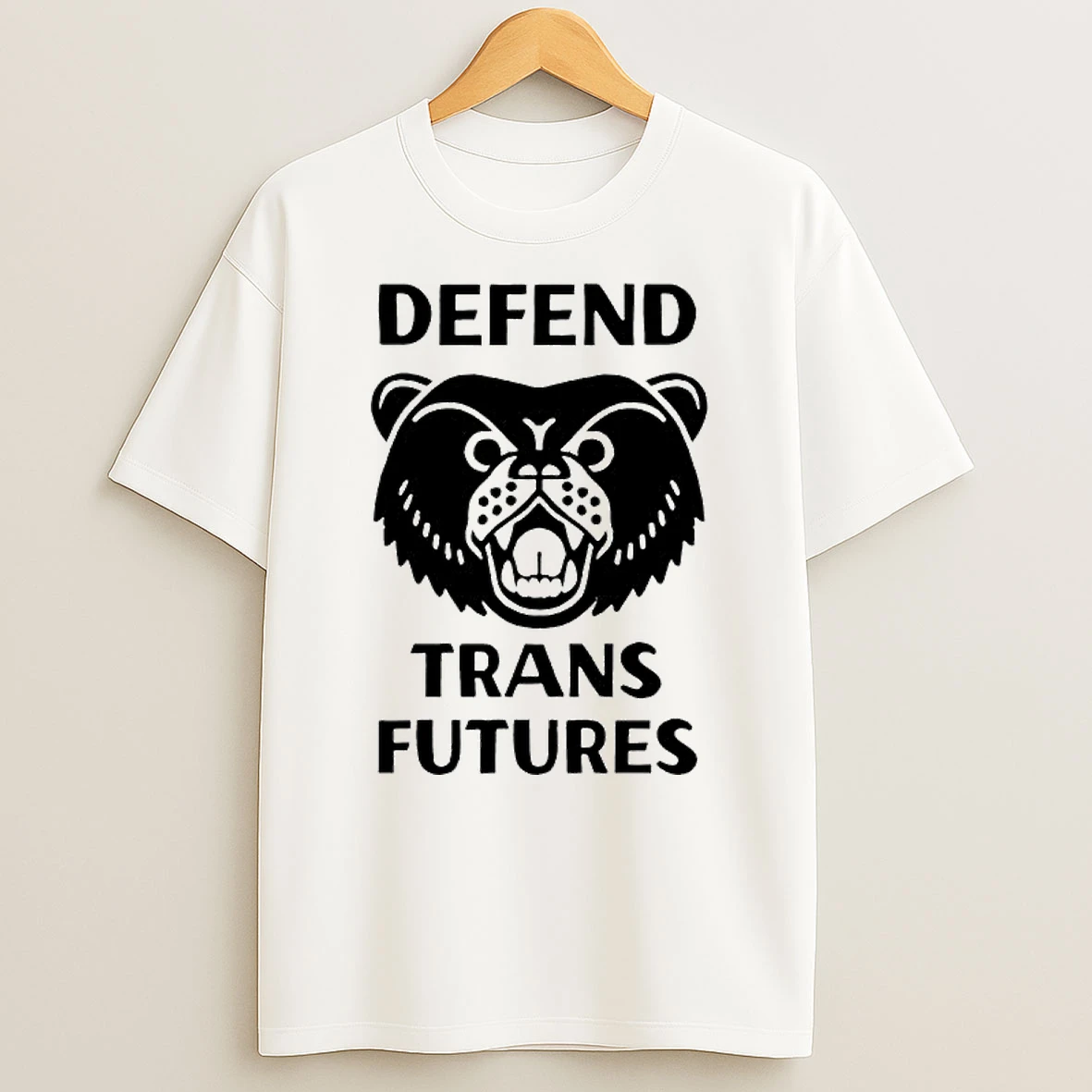 Defend Trans Futures Bear T Shirt