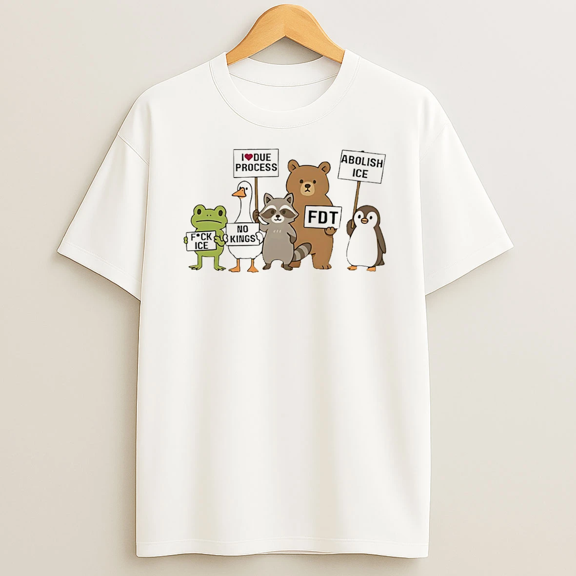Defund Ice Animel Anti Ice T Shirt