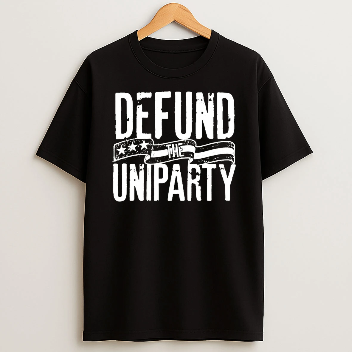 Defund The Uniparty Us Flag T Shirt